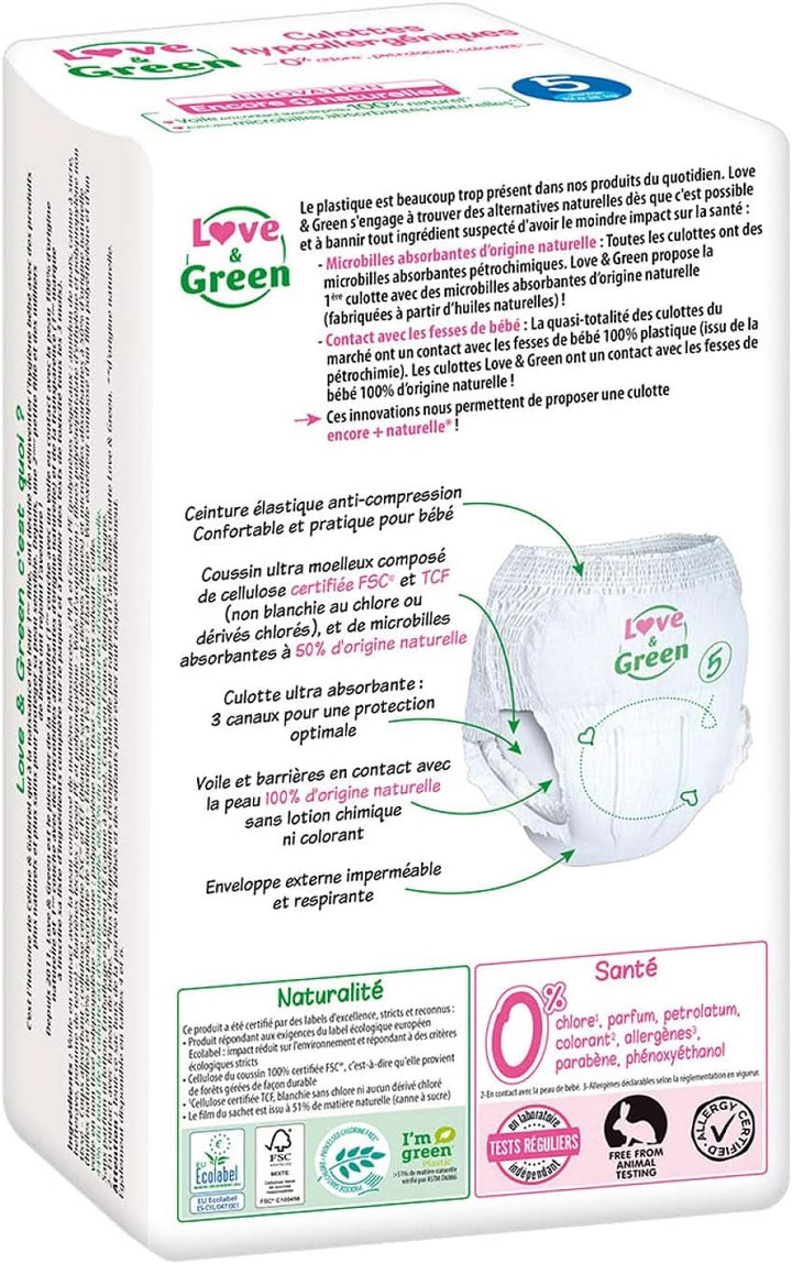 Pantaloni scutec, hipoalergenici, marimea 5, 1 pachet - 18 bucati Mama si Copilul Naty Shop