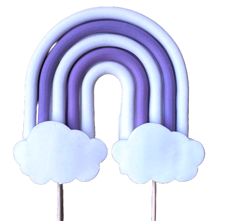 Decoratiune comestibila din pasta de zahar, Curcubeu Decoratiuni din Pasta de Zahar Nati Shop