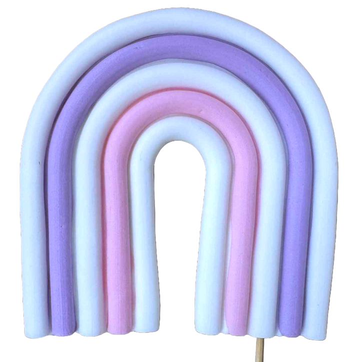 Decoratiune comestibila din pasta de zahar, Curcubeu Decoratiuni din Pasta de Zahar Nati Shop