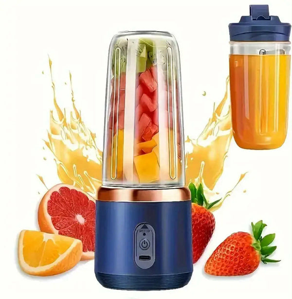 Blender fructe/legume, 40W, 1 Viteza, 400ml, Albastru