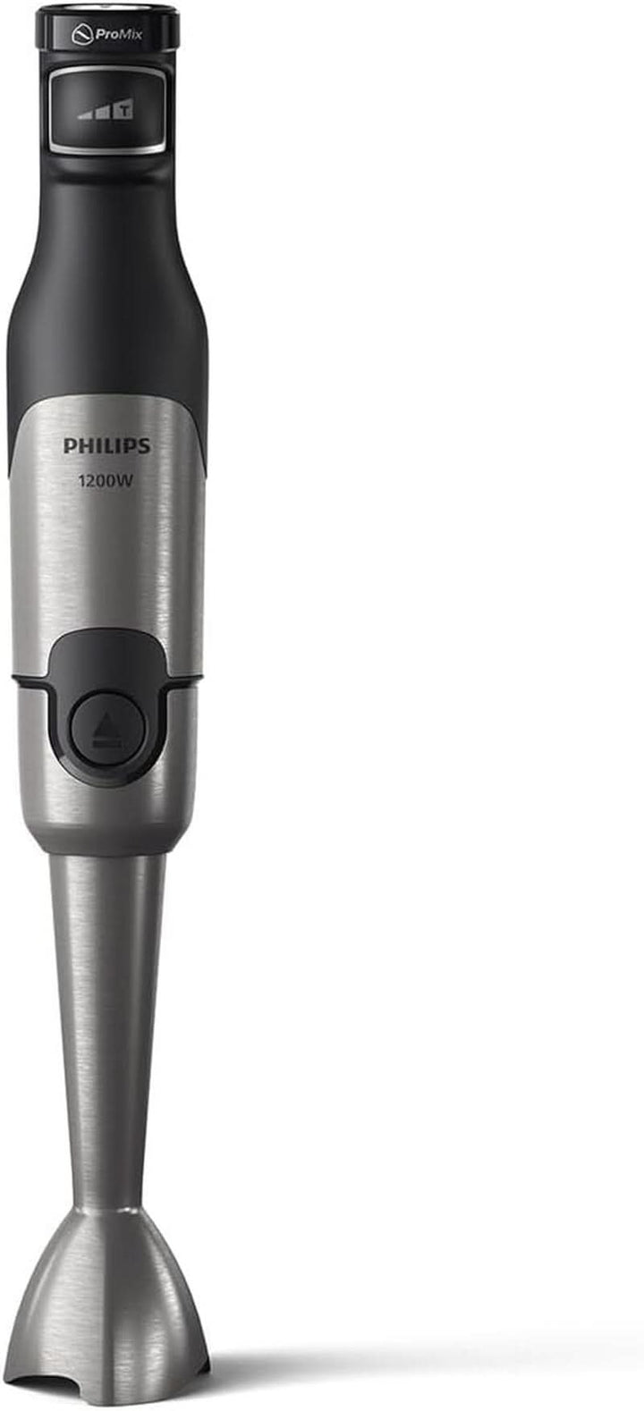 Philips 5000-Serie Stabmixer - 1200W Leistung. Promix-Technologie. Led-Geschwindigkeitsanzeiger. Stufenlose Geschwindigkeitseinstellung. Kompaktes Design. Leicht Zu Reinigen. Schwarz (HR2681/00) Bucatarie Naty Shop Stabmixer