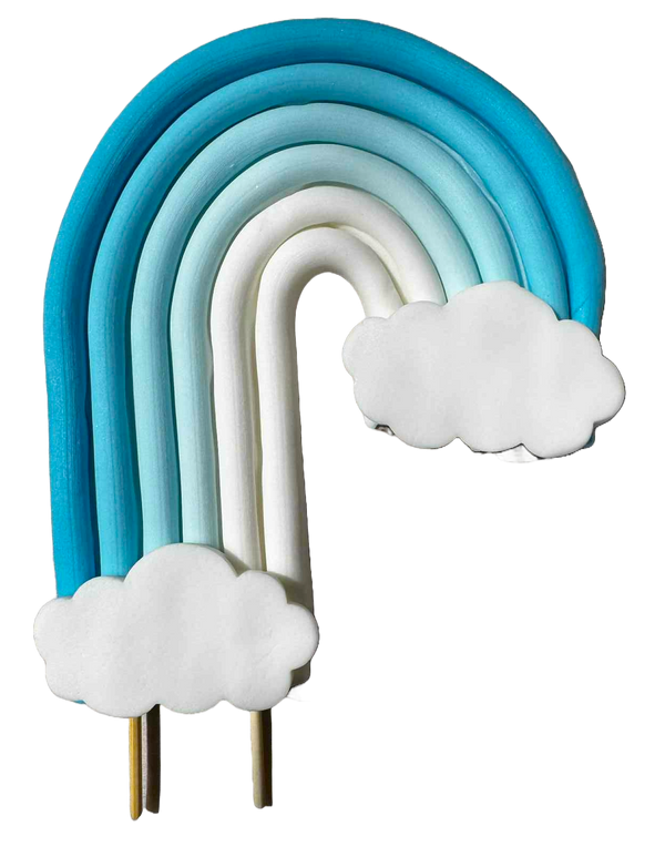 Decoratiune comestibila din pasta de zahar, Curcubeu Decoratiuni din Pasta de Zahar Nati Shop