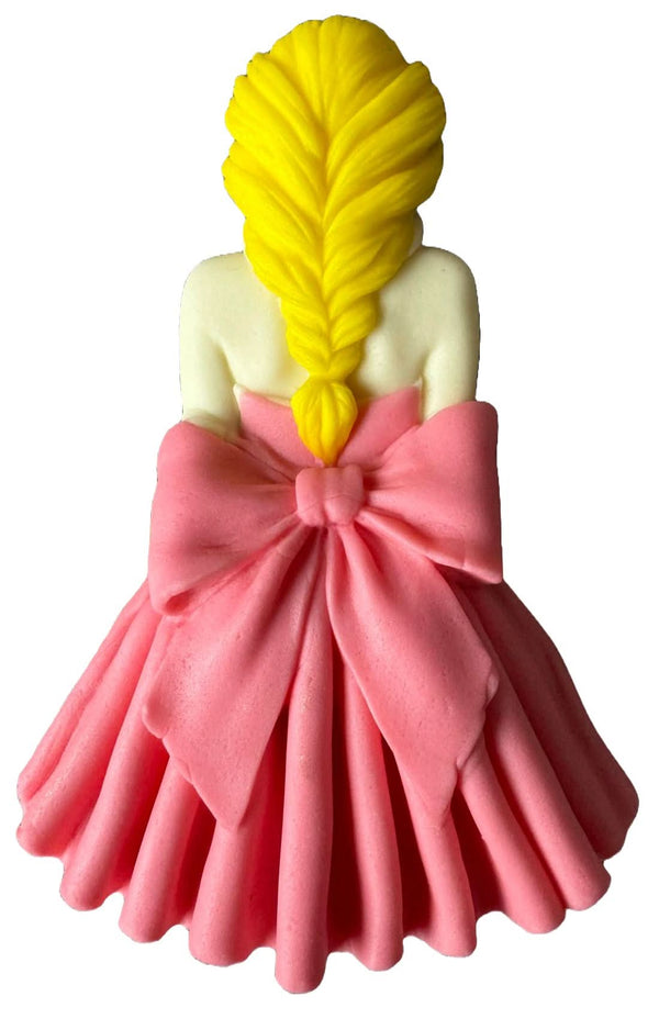 Decoratiune comestibila din zahar, Beautiful Lady Decoratiuni din Pasta de Zahar Nati Shop