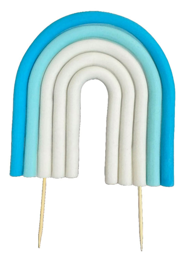 Decoratiune comestibila din zahar, Curcubeu Decoratiuni din Pasta de Zahar Nati Shop