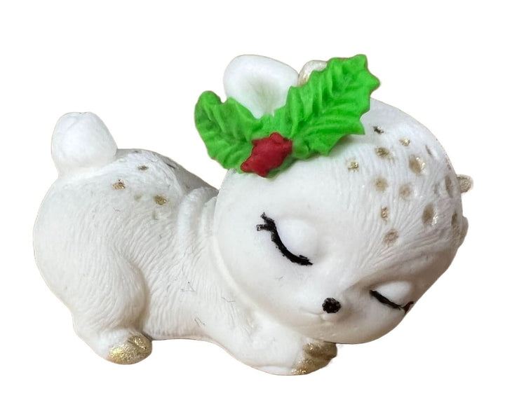 Decoratiune comestibila din zahar, pui de caprioara Decoratiuni din Pasta de Zahar Nati Shop