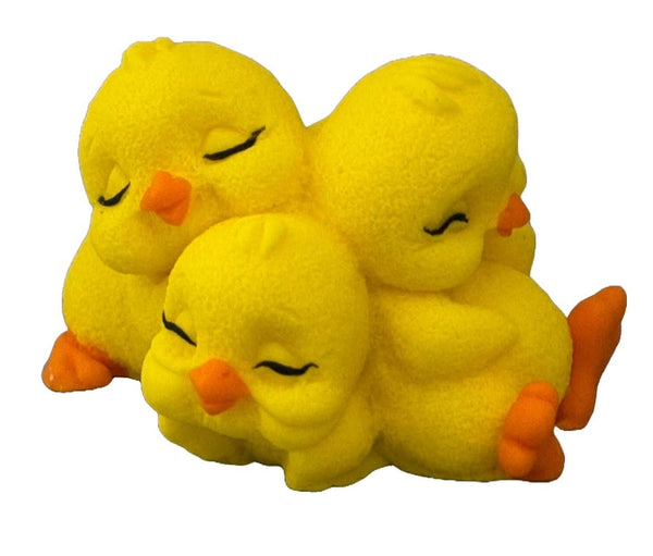 Decoratiune comestibila din zahar, puisori Decoratiuni din Pasta de Zahar Nati Shop